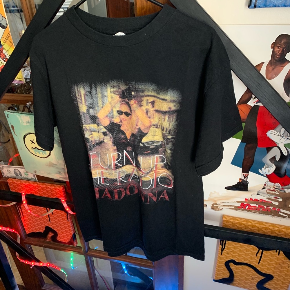 Vintage Madonna Turn Up The Radio Tour Shirt
